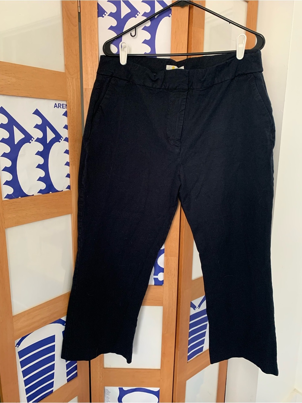 Boden Black Chinos